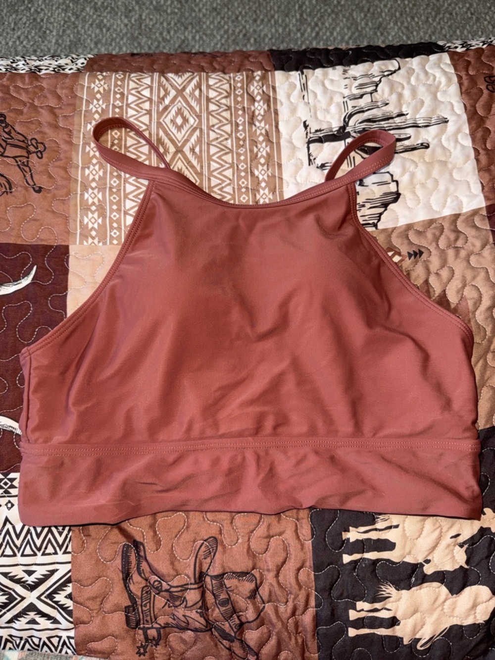 Full coverage bikini top